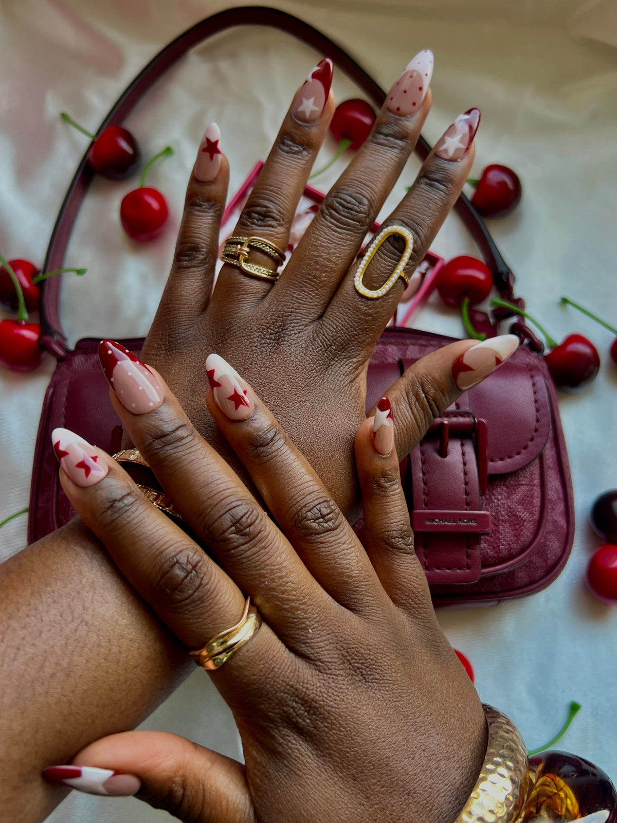 Icon Cherry — Press-On
