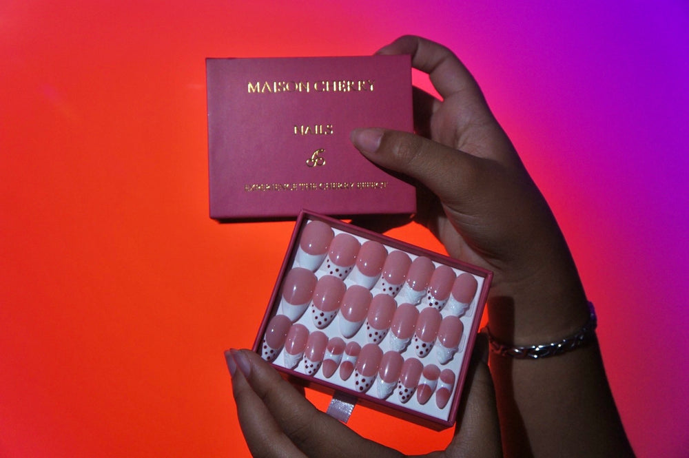 The Cherry Edit — Press-On Nails Réutilisables | Maison Cherry Nails