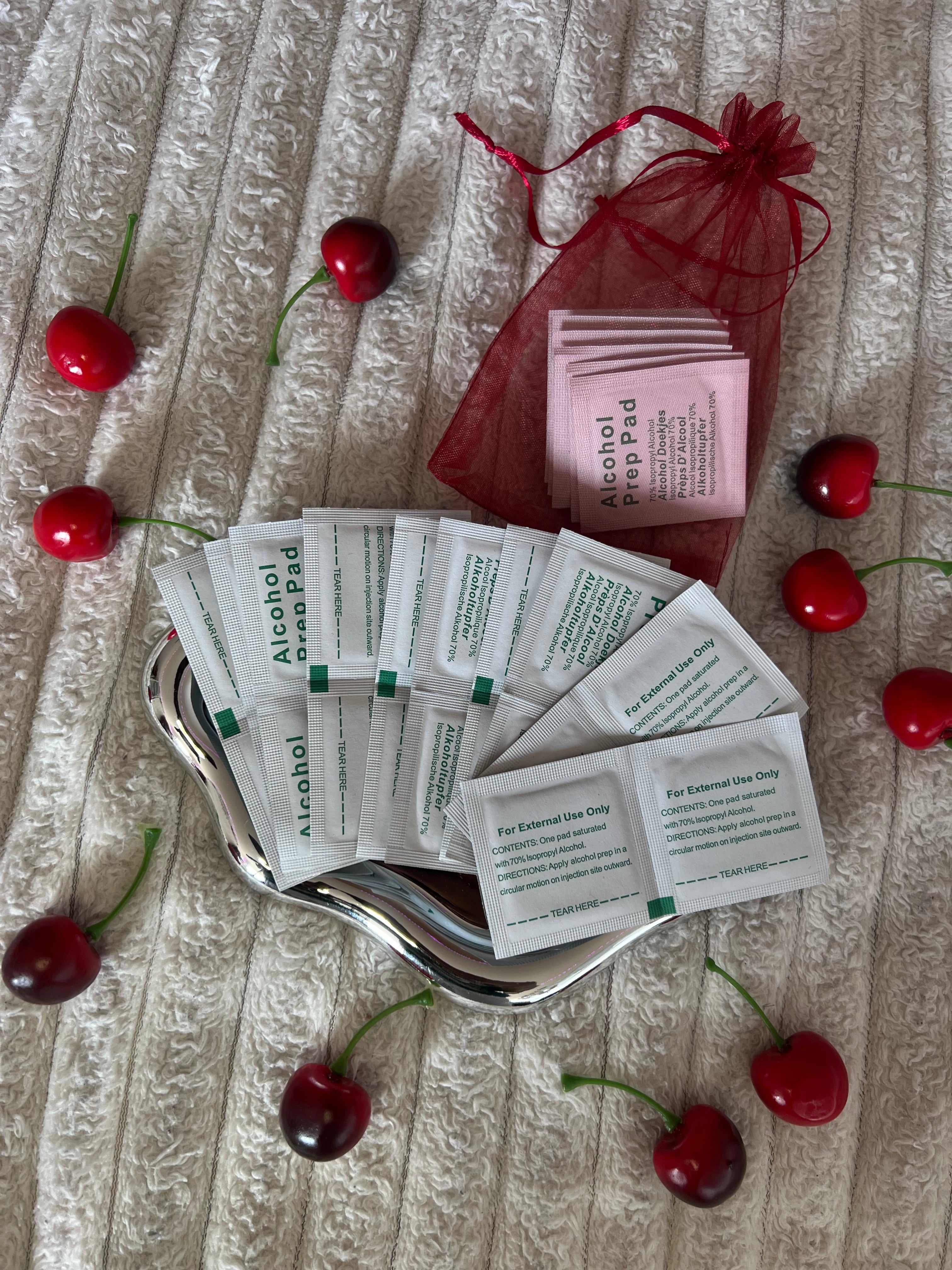 Cherry Prep Wipes