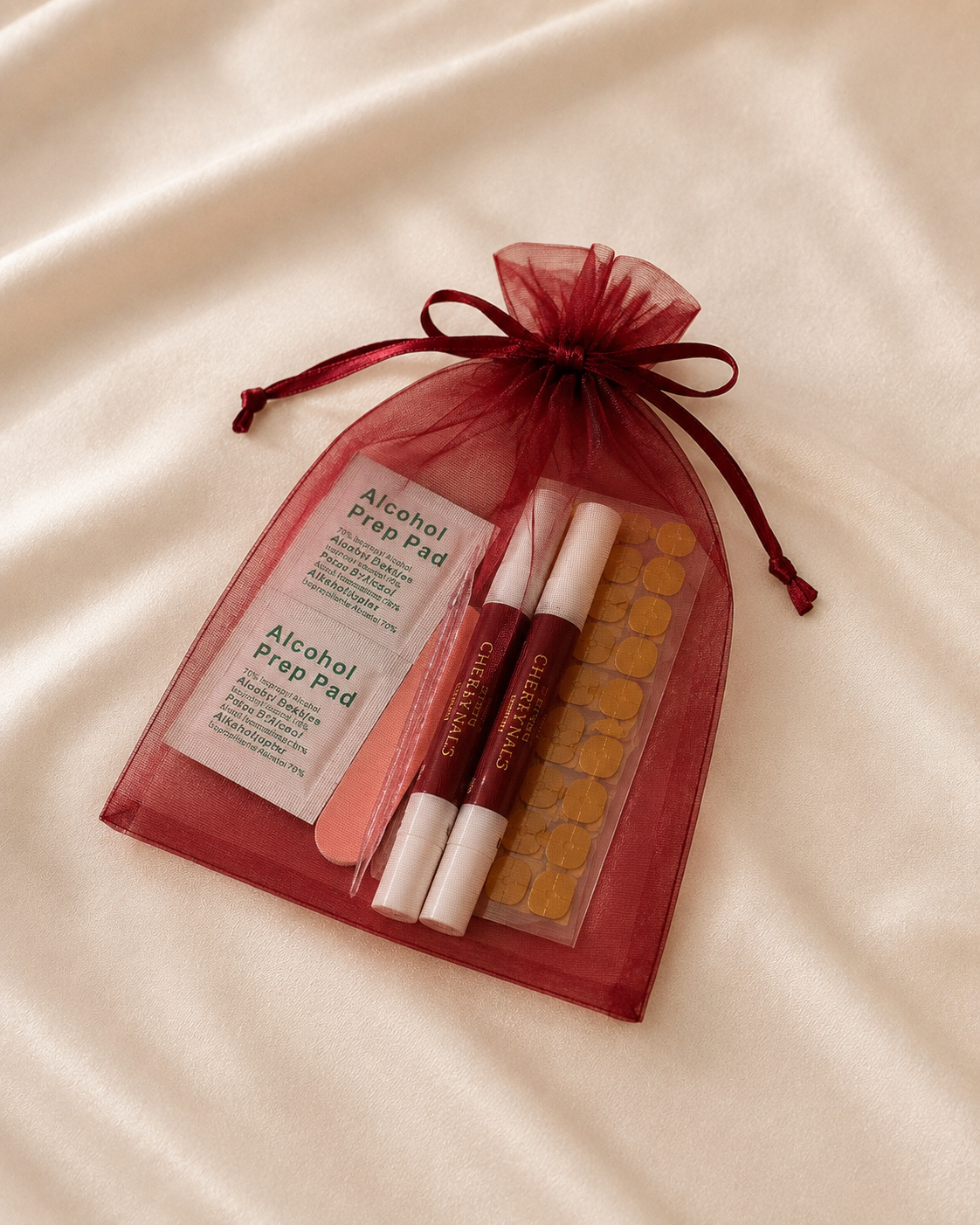 Cherry Kit — Kit de Pose Press-On Nails